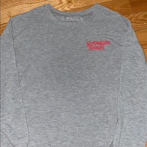 Stranger things cozy longsleeve/crewneck